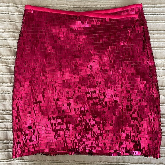 Skirts Nasty Gal Pink Sequin Sparkly Mini Skirt Size 4 Poshmark — free download